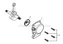 Page G Diagram and Parts List for T344 T14712001001 - T14712999999 Shindaiwa Trimmer