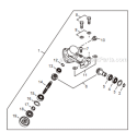 Part Location Diagram of P021035562 Shindaiwa Assy, Gear Case