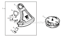 Page O Diagram and Parts List for T344 T14811001001 - T14811999999 Shindaiwa Trimmer