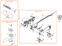 Page G Diagram and Parts List for T350  Shindaiwa Trimmer