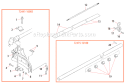 Page H Diagram and Parts List for T350  Shindaiwa Trimmer