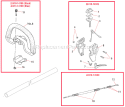 Page H Diagram and Parts List for X230  Shindaiwa Trimmer