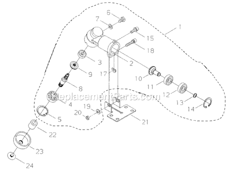 Page I Diagram and Parts List for T195S  Shindaiwa Trimmer