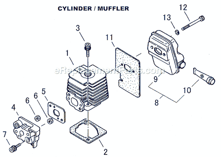Page A Diagram and Parts List for T220  Shindaiwa Trimmer