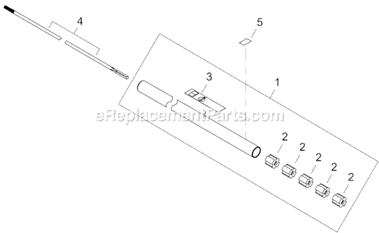 Page L Diagram and Parts List for T222  Shindaiwa Trimmer
