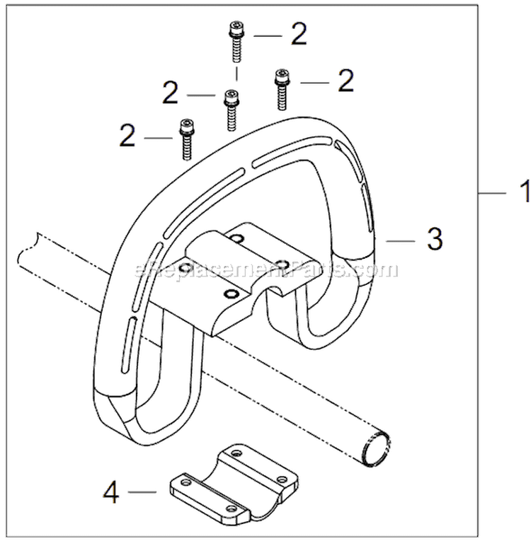 Page M Diagram and Parts List for T222  Shindaiwa Trimmer