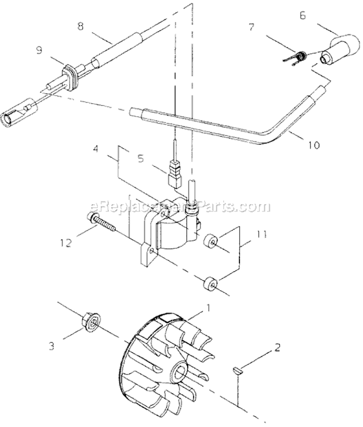 Page D Diagram and Parts List for T231X  Shindaiwa Trimmer