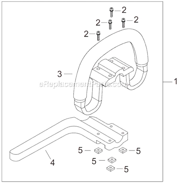 Page M Diagram and Parts List for T242X EPA2 Shindaiwa Trimmer