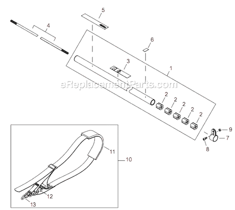 Page I Diagram and Parts List for T242X EPA2 Shindaiwa Trimmer