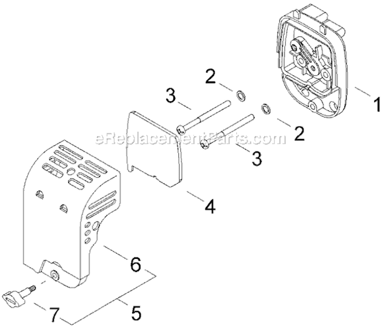 Page L Diagram and Parts List for T2510  Shindaiwa Trimmer