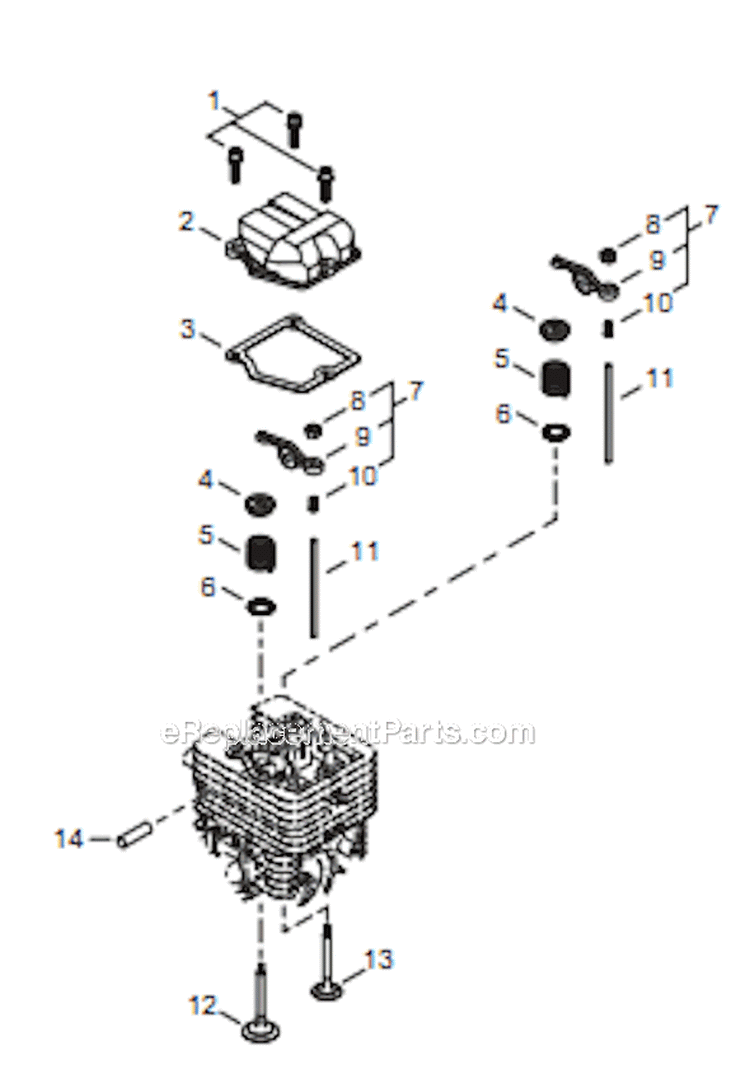 Page D Diagram and Parts List for T254 T10311001001 - T10311999999 Shindaiwa Trimmer