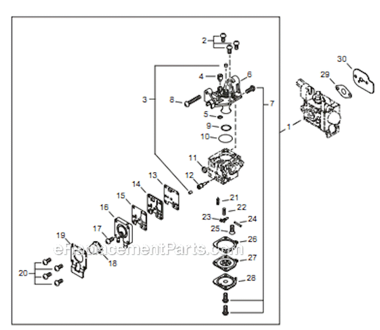 Page I Diagram and Parts List for T254 T10311001001 - T10311999999 Shindaiwa Trimmer