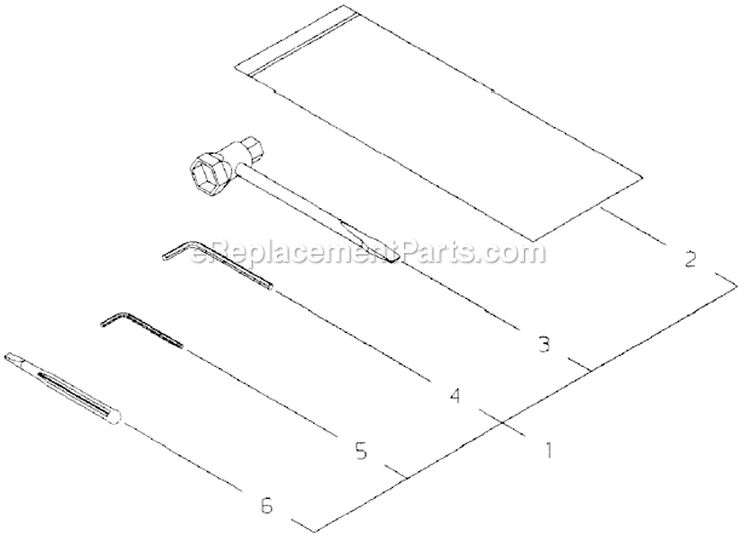 Page K Diagram and Parts List for T261X  Shindaiwa Trimmer