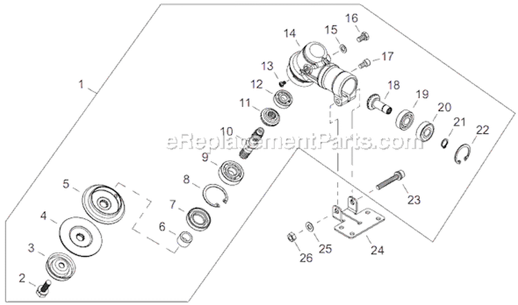 Page L Diagram and Parts List for T282X  Shindaiwa Trimmer
