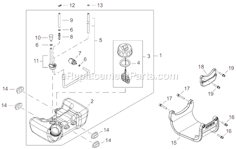 Page I Diagram and Parts List for T282X  Shindaiwa Trimmer