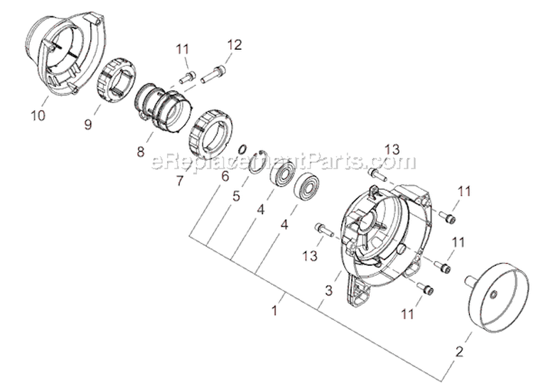 Page C Diagram and Parts List for T282  Shindaiwa Trimmer