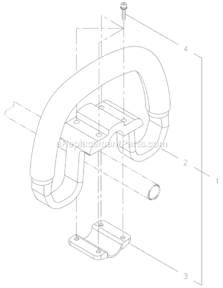 Page J Diagram and Parts List for T3410  Shindaiwa Trimmer