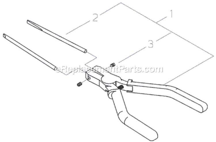 Page M Diagram and Parts List for T3410  Shindaiwa Trimmer