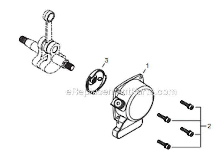 Page G Diagram and Parts List for T344 T14712001001 - T14712999999 Shindaiwa Trimmer