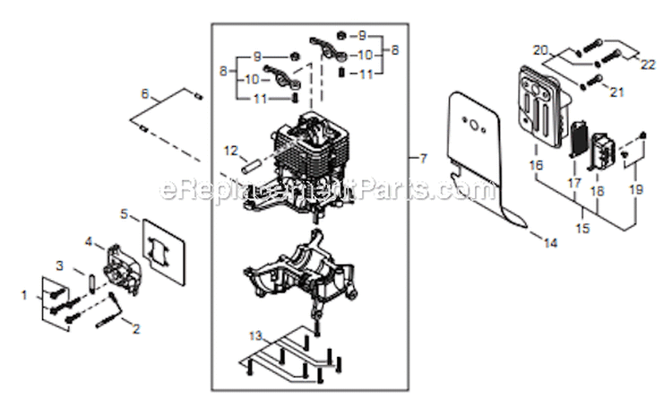 Page A Diagram and Parts List for T344 T14811001001 - T14811999999 Shindaiwa Trimmer