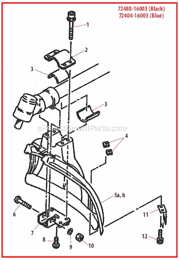 Page J Diagram and Parts List for X230  Shindaiwa Trimmer