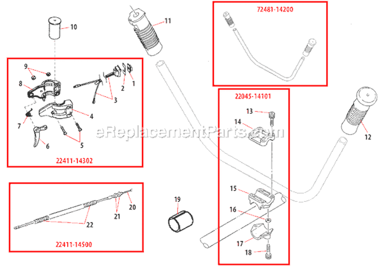 Page I Diagram and Parts List for X230  Shindaiwa Trimmer