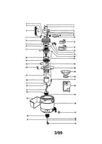 Part Location Diagram of 05001-99-5 Shop-Vac Wirenut