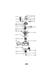 Unit Parts Diagram and Parts List for QS30A  Shop-Vac Utility Vacuum
