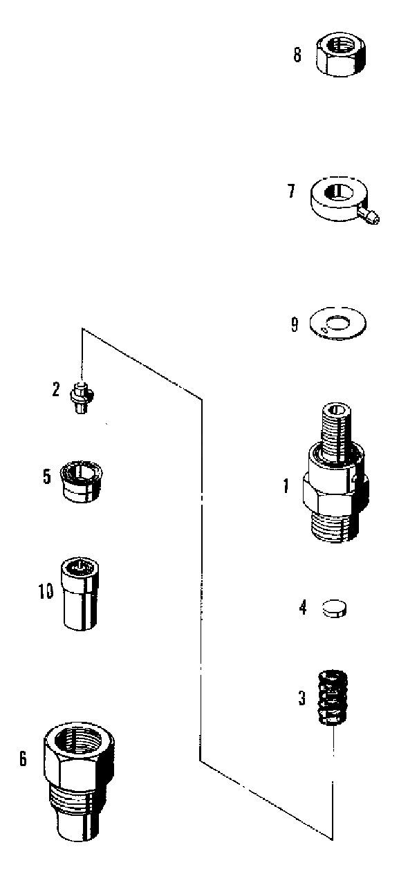 Fuel Injection System - Fuel Injector Group (3486i19) Diagram and Parts List for 9528 2097173 Simplicity Lawn Tractor