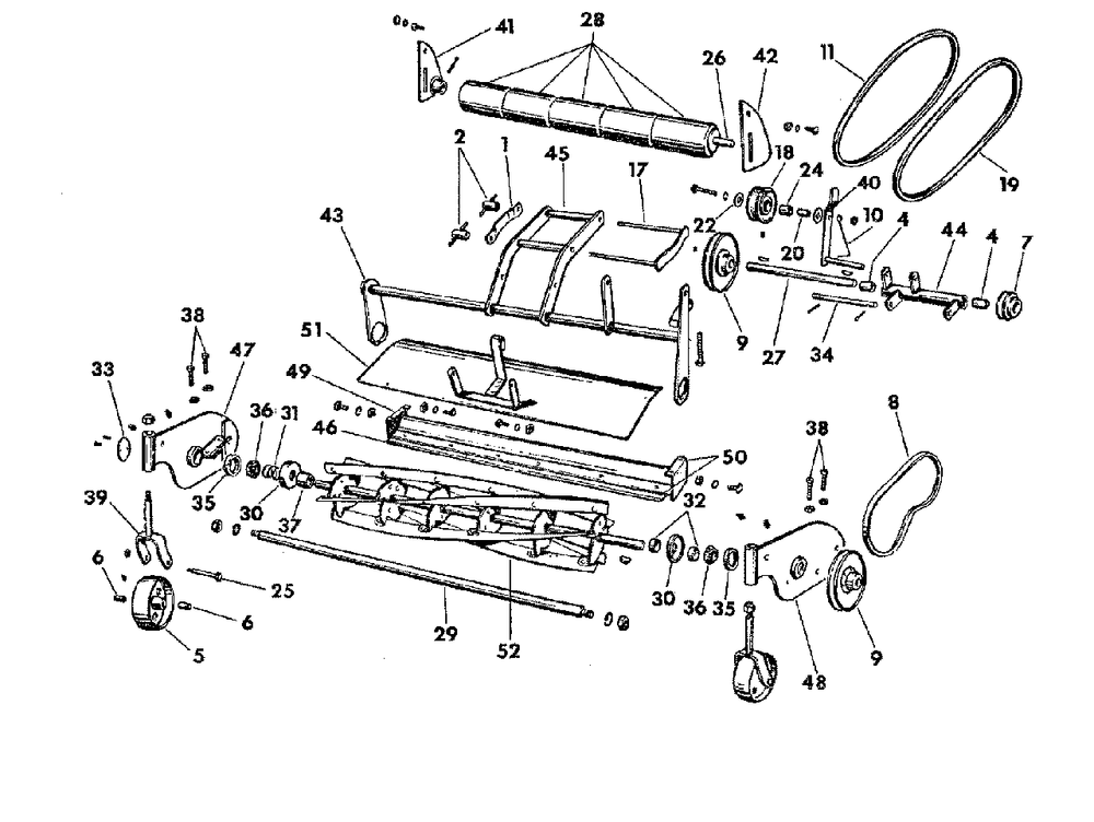 24-Inch Lawn Mower (3697i06) Diagram and Parts List for 5346  Simplicity Lawn Tractor Accessories