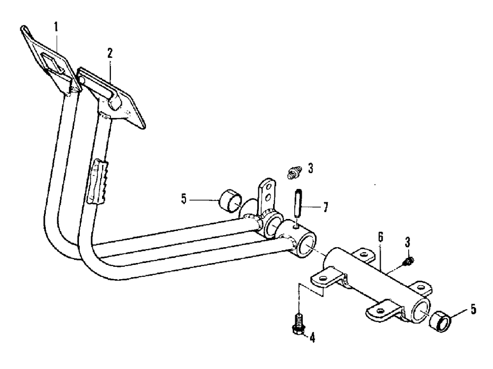 Controls Group (3486i61) Diagram and Parts List for 9528 2097173 Simplicity Lawn Tractor