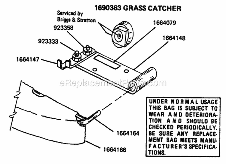 Parts List For Mfg No 1690796-19 Push Mower - Diagram 2 Diagram and Parts List for 1690801  Simplicity Lawn Mower