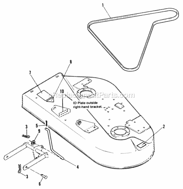 36 Miscellaneous Group Diagram and Parts List for 1690534  Simplicity Lawn Tractor