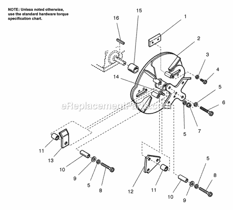 Rotor Group Diagram and Parts List for 1692902  Simplicity Chipper Shredder