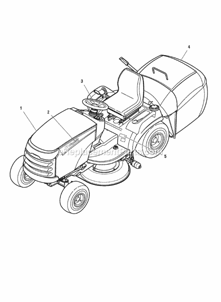 Decals Group - Brand  Model (B987920) Diagram and Parts List for 2690773  Simplicity Lawn Tractor