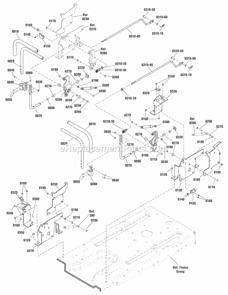 Controls Group (2990106) Diagram and Parts List for 2691098-00  Simplicity Lawn Tractor
