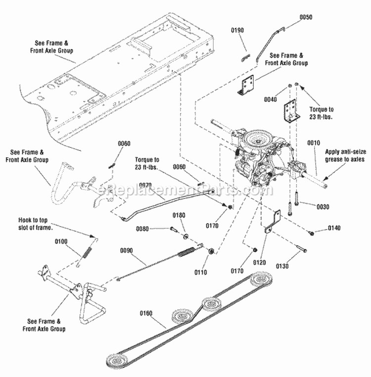 Spring, Extension 1736409YP - OEM Snapper - eReplacementParts.com