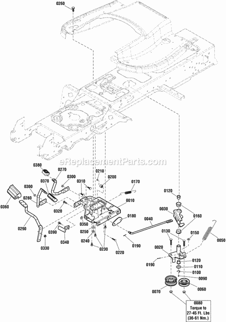 Controls Group (2990883) Diagram and Parts List for 2691124-00  Simplicity Lawn Tractor