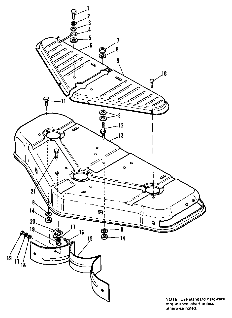 36-Inch Mower Deck Group Diagram and Parts List for 3008 1690090 Simplicity Lawn Tractor