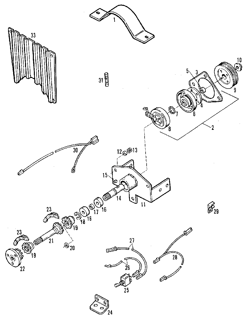 Pto Electric Clutch Group (3482i53) Diagram and Parts List for 1690785  Simplicity Lawn Tractor Accessories