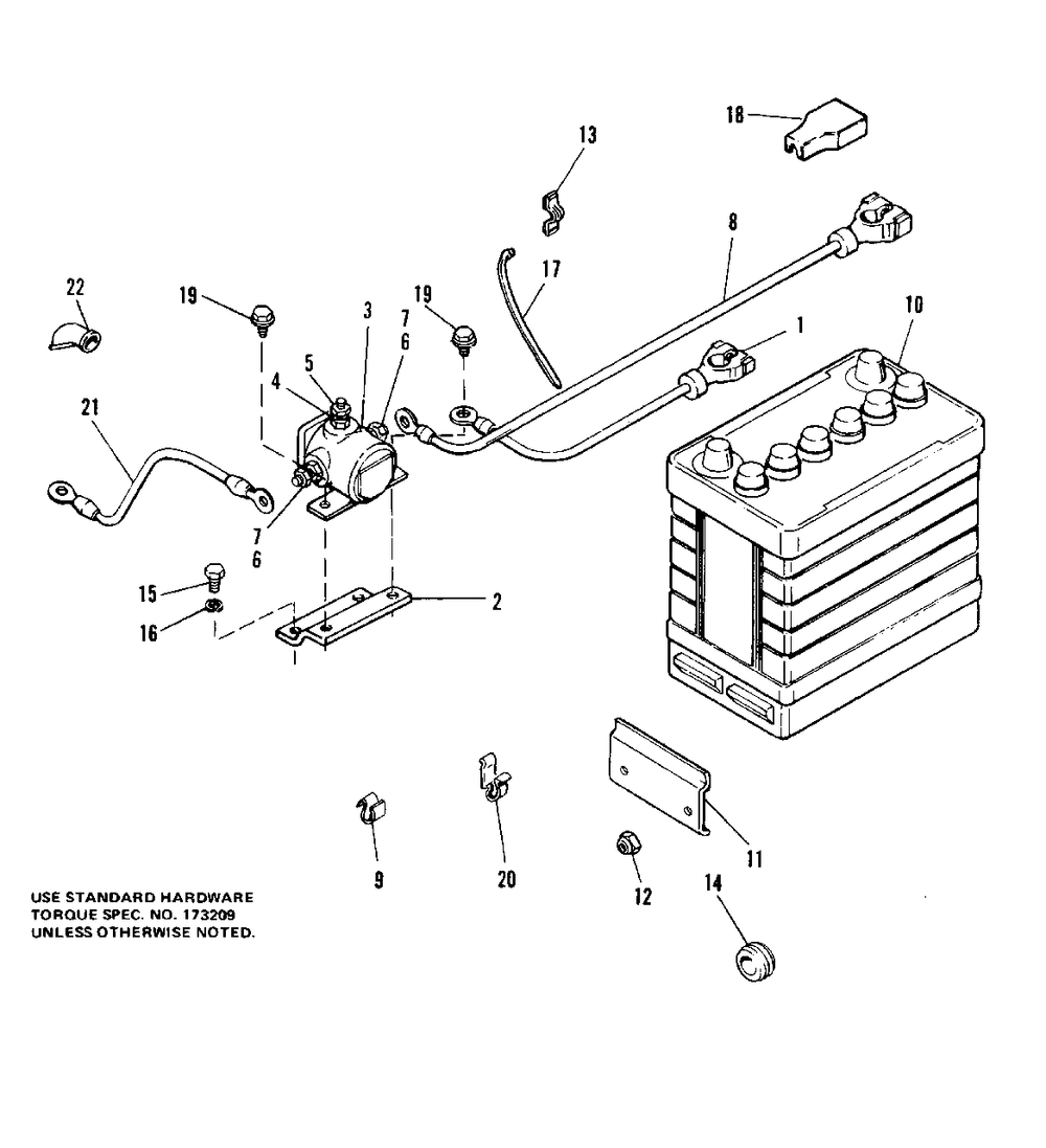 Electrical Group (7012) Diagram and Parts List for 7012H 1690353 Simplicity Lawn Tractor
