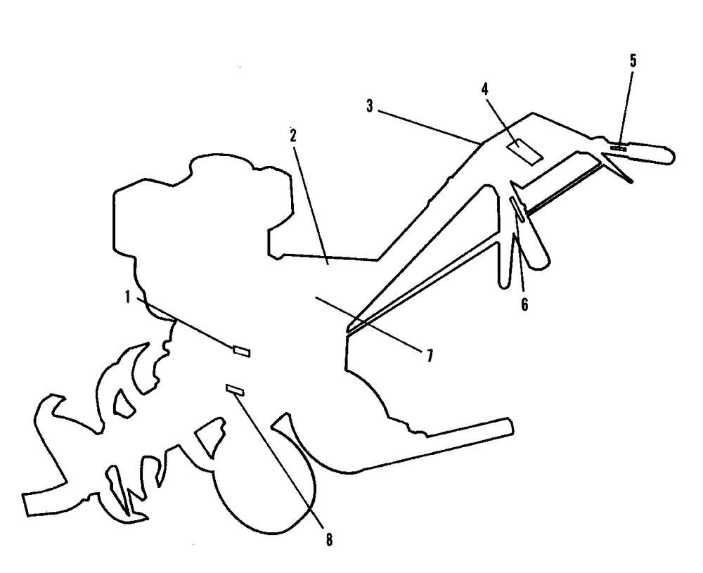 Decal Group Diagram and Parts List for 1008 1600403 Simplicity Tiller