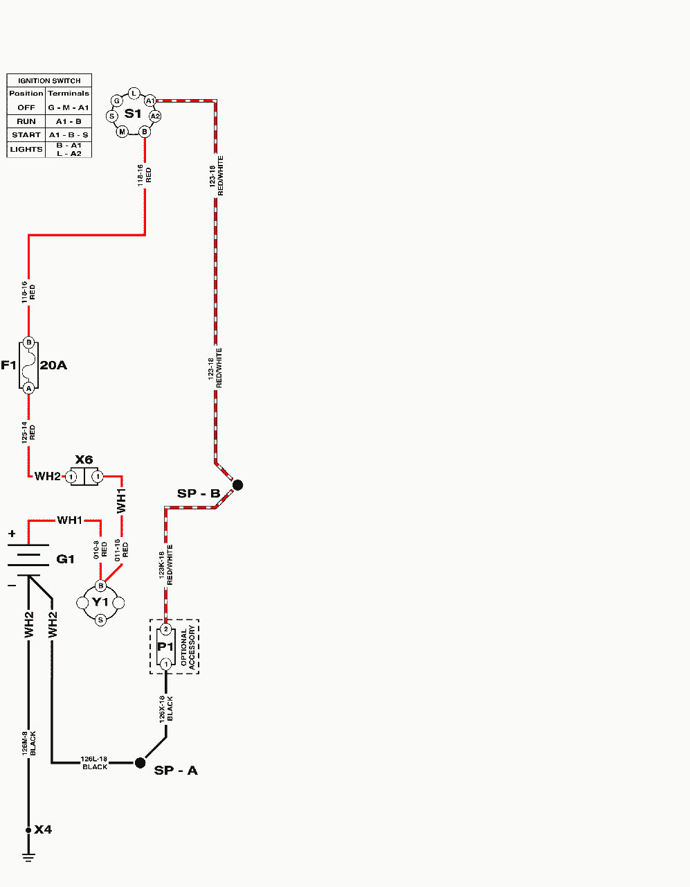 Electrical Schematic - Hour Meter Diagram and Parts List for 2691668-02  Simplicity Lawn Tractor