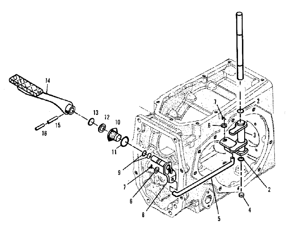 Differential - Lock Control Group (3486i56) Diagram and Parts List for 9528 2097173 Simplicity Lawn Tractor