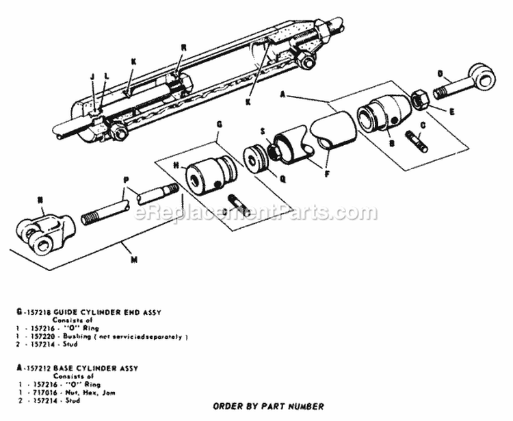 Power Lift Group - Diagram 3 Diagram and Parts List for 2029932  Simplicity Lawn Tractor