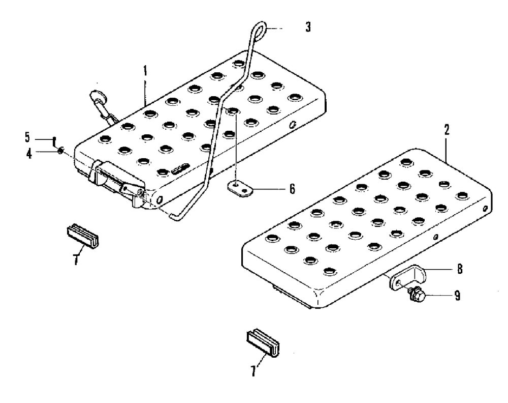 Sheet Metal And Frame - Platform Group (3486i31) Diagram and Parts List for 9528 2097173 Simplicity Lawn Tractor