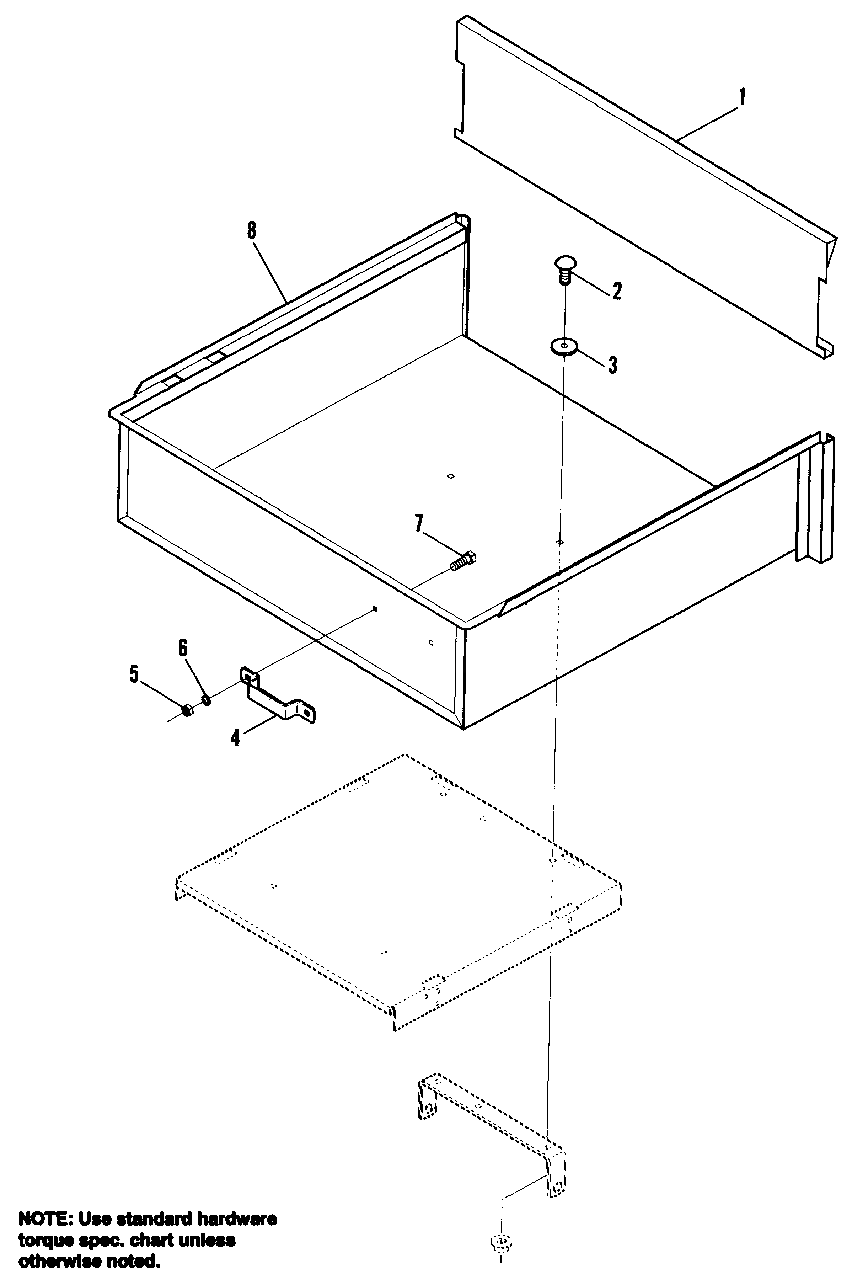 Quad Bagger Collector Dump Cart Group Diagram and Parts List for 1691808  Simplicity Lawn Tractor Accessories