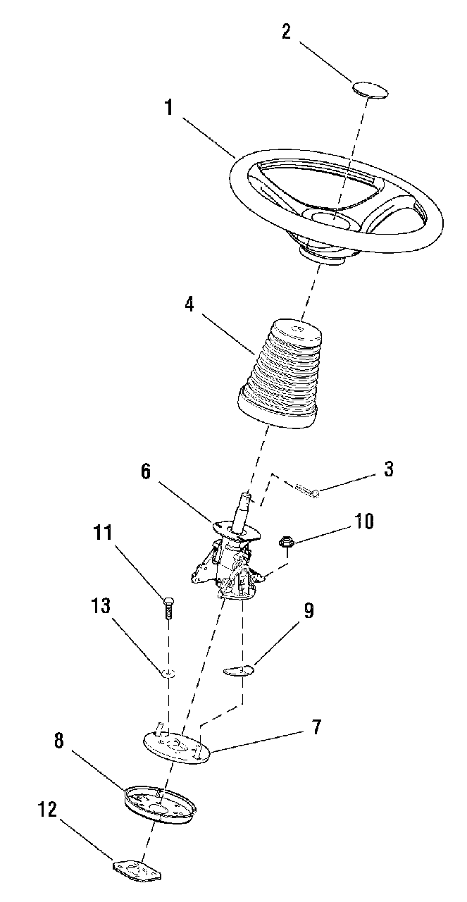 Tilt Steering Kit - Legacy Series Diagram and Parts List for 1687186  Simplicity Lawn Tractor Accessories
