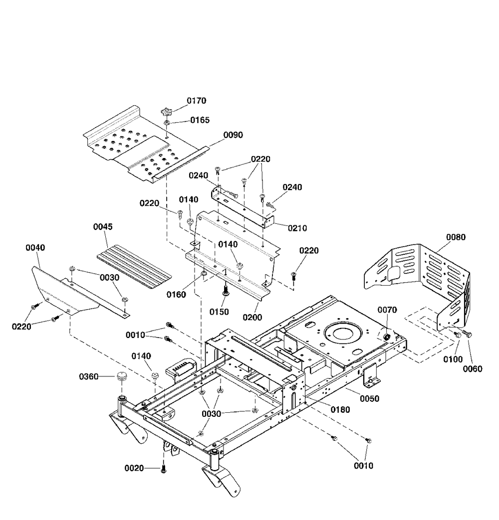 Frame Group (2992620) Diagram and Parts List for 2691502-01  Simplicity Lawn Tractor