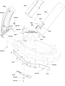 Boot, Baffle And Blade Kit - 1697457 Diagram and Parts List for 1697457  Simplicity Lawn Tractor Accessories
